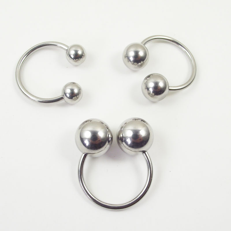 Big Ball สแตนเลส Barbell Horse - Nipple Bar Curved บทวิจารณ์และราคา