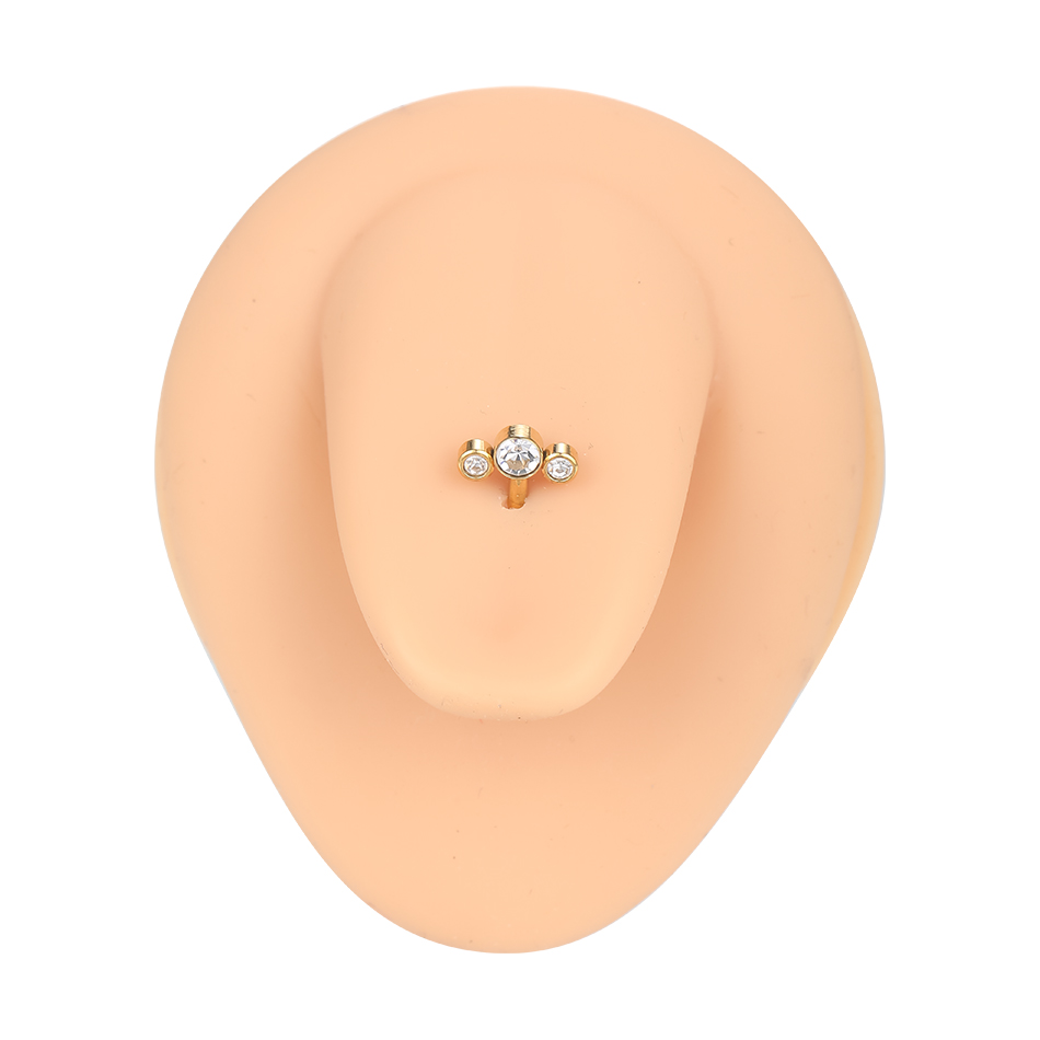 1/5PCS G23 ไทเทเนียม PIERC Gol - Body Jewelry Nipple Rings บทวิจารณ์และราคา