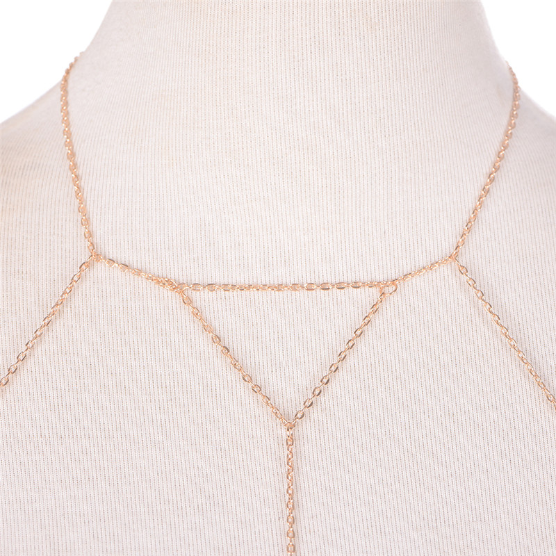 แฟชั่นสีเงินสีทองแบบโซ่ต่อกับช - Body Jewelry By The Chain Gang บทวิจารณ์และราคา