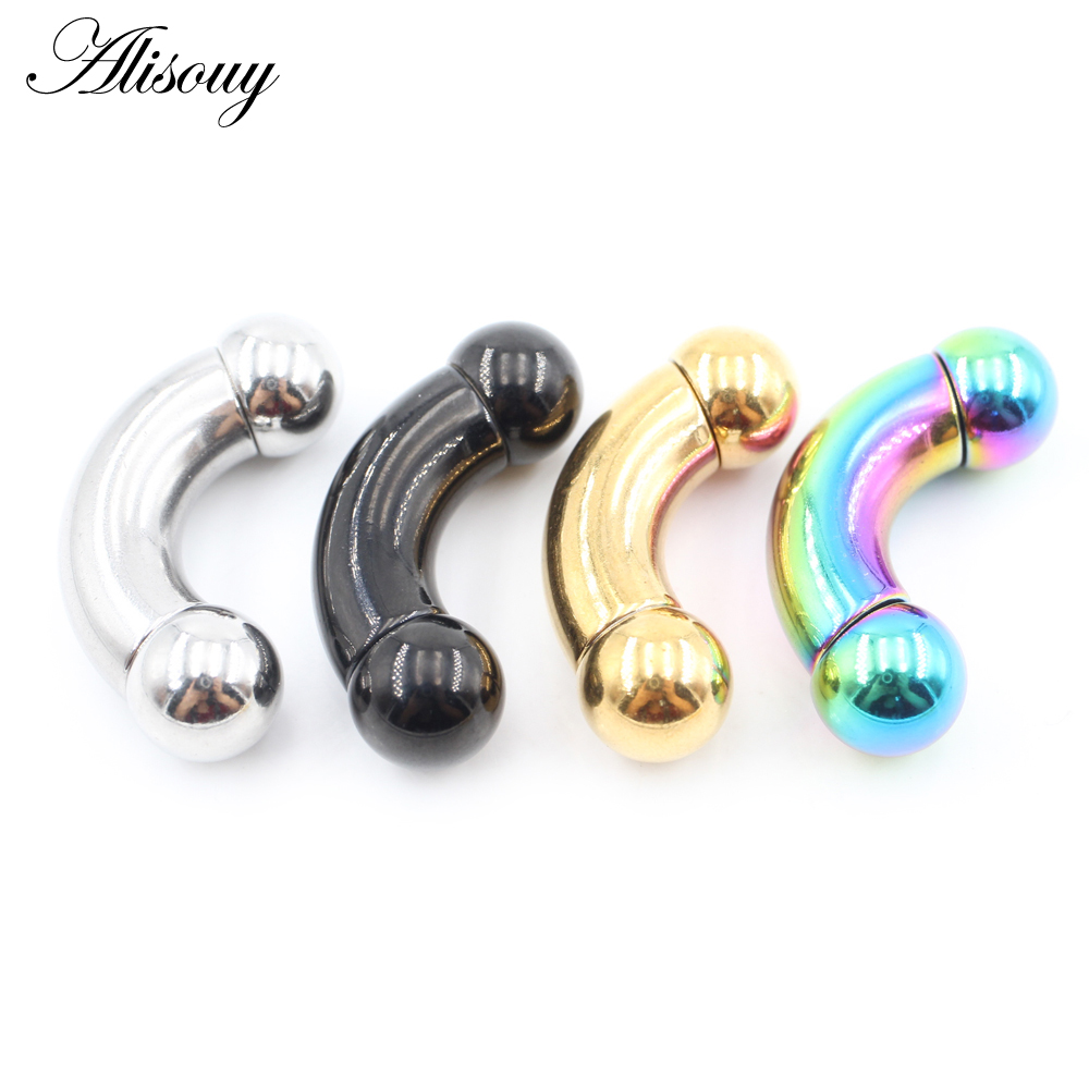 จิวเจาะจมูก/หู/คิ้ว/ใบหู อลิซู - Nipple Bar Curved บทวิจารณ์และราคา
