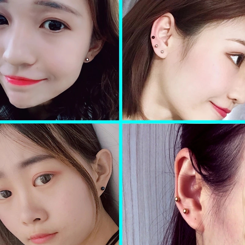 16pcs 14G สแตนเลสสตีลแหวนลิ้นแ - Body Jewelry Nipple Rings บทวิจารณ์และราคา
