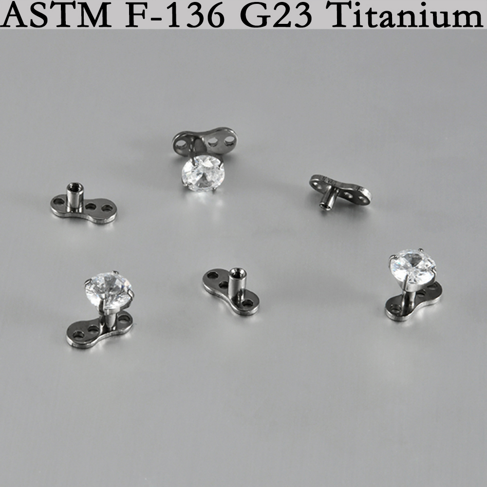 อุปกรณ์เจาะผิวหนังไทเทเนียม G2 - Body Jewelry Dermal บทวิจารณ์และราคา