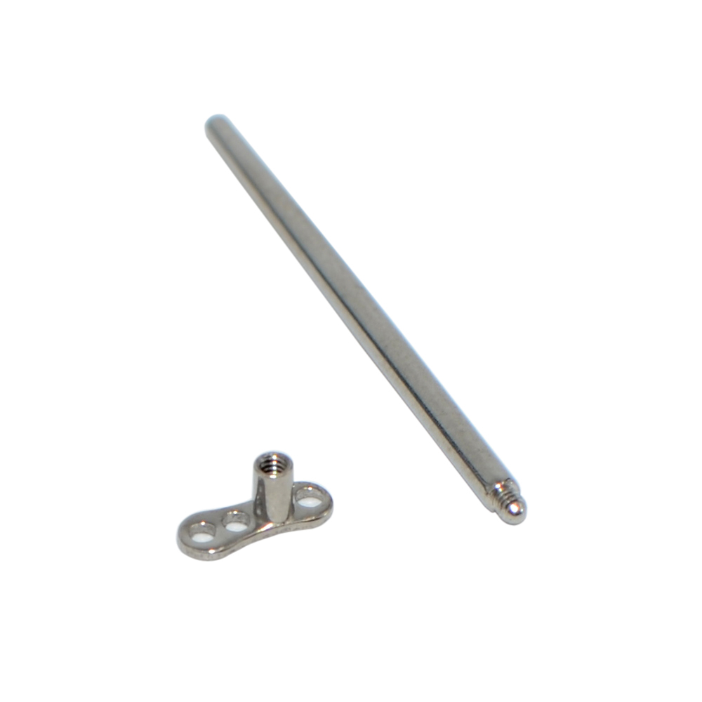 316L สแตนเลสสตีลใส่ PIN TAPER  - Body Jewelry Dermal บทวิจารณ์และราคา