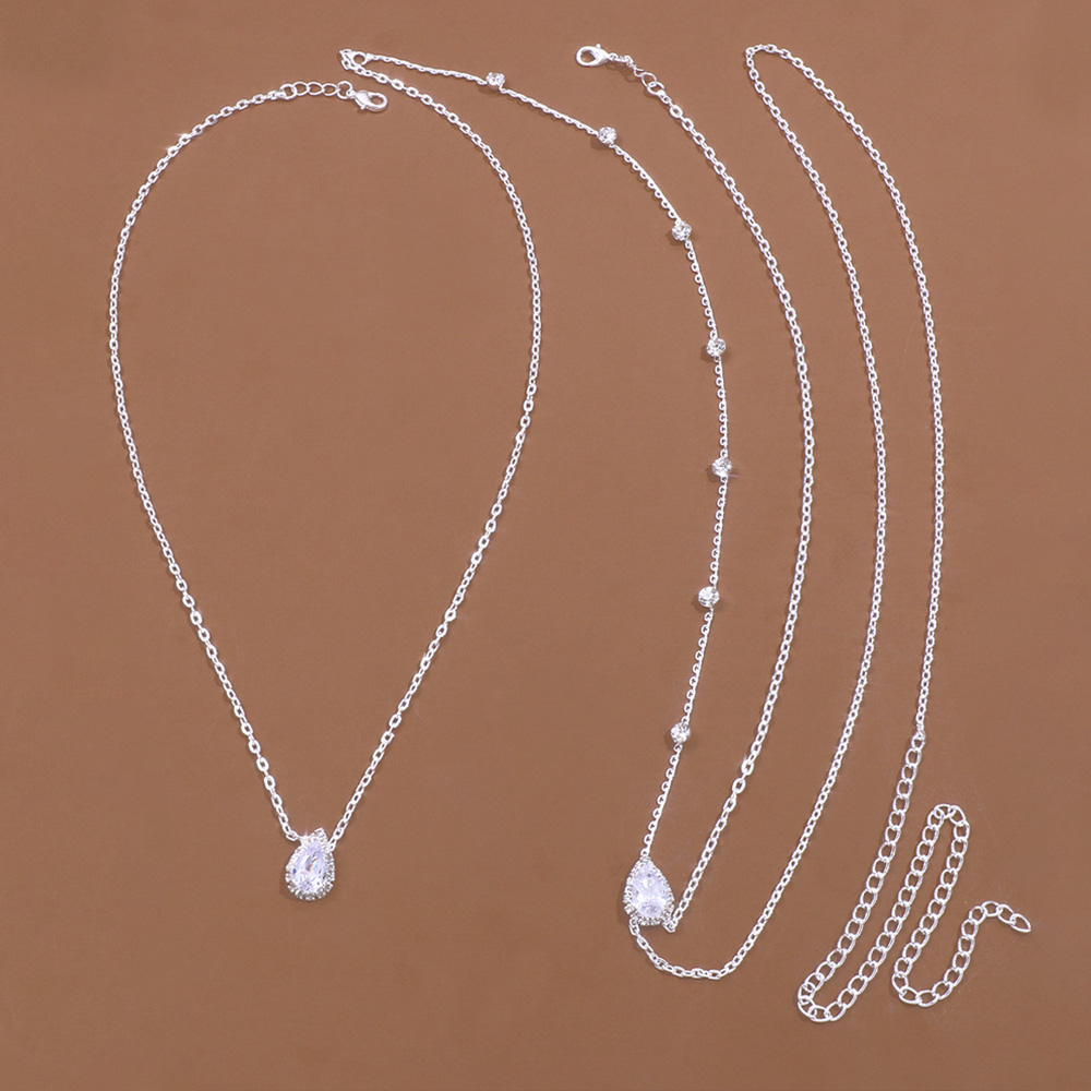 Stonefans หรูหราสร้อยคอแบบห่วง - Body Jewelry For Backless Dress บทวิจารณ์และราคา