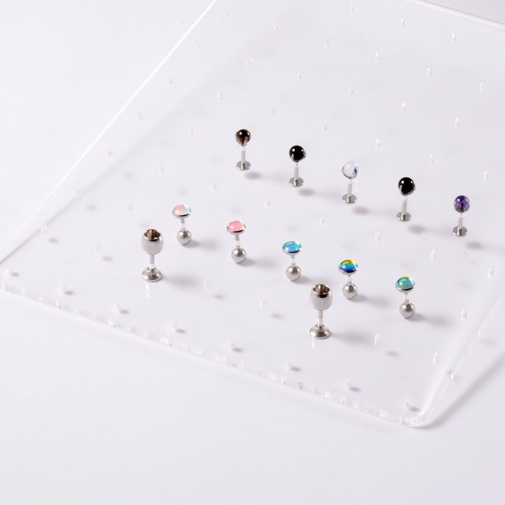 ชั้นวางโชว์เครื่องประดับเจาะร่ - Body Jewelry Nipple Rings บทวิจารณ์และราคา
