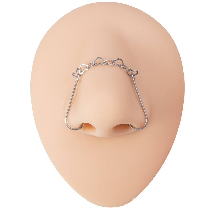 1Pc เจาะปลอมจมูกแหวนสแตนเลสสตี - Body Jewelry Nose Ring บทวิจารณ์และราคา