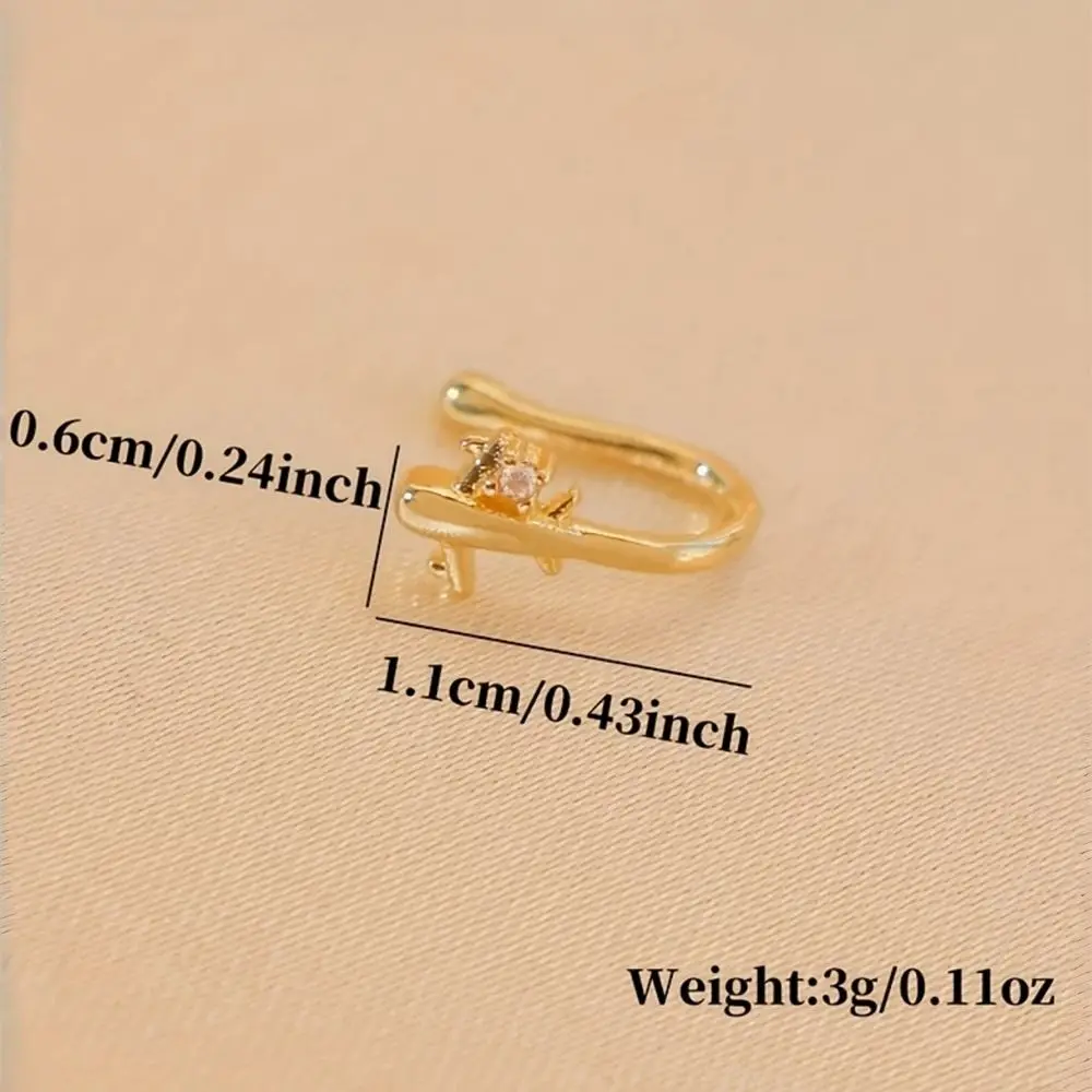คลิปหนีบจมูกดีไซน์รูปเครื่องบิ - Body Jewelry Hot บทวิจารณ์และราคา