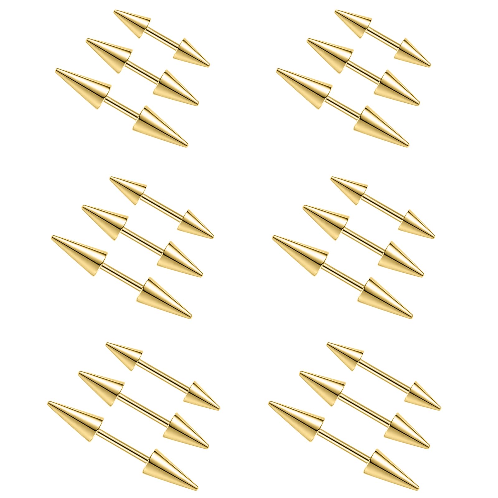 2 ชิ้น 16G เล็บคิ้วเจาะเครื่อง - Eyebrow Curved Barbell บทวิจารณ์และราคา