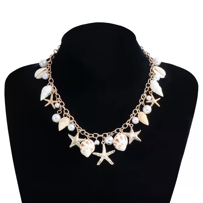 สร้อยเอวโลหะผสมลายเปลือกหอยปลา - Body Jewelry Hot บทวิจารณ์และราคา