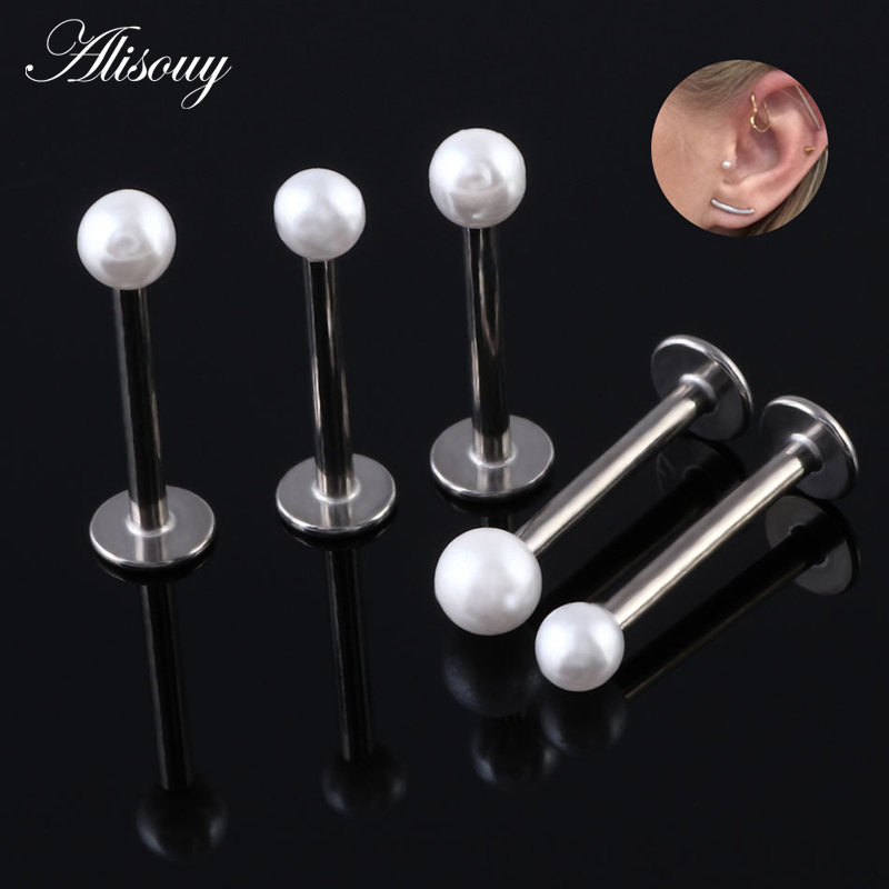 Alisouy ขายร้อน 1PC เหล็ก 3 มม - Body Jewelry Hot บทวิจารณ์และราคา