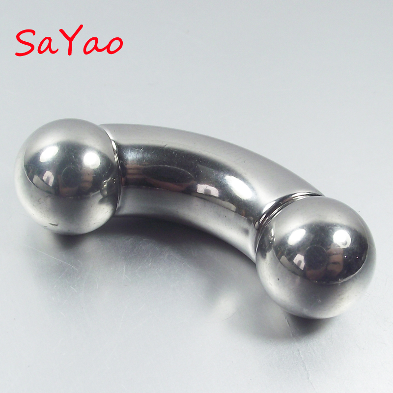 SaYao สั้น Bar Big Ball สแตนเล - Nipple Bar Curved บทวิจารณ์และราคา