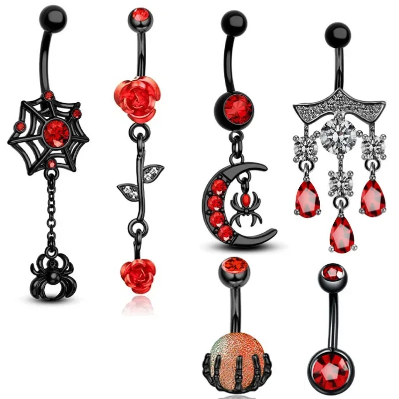 บุคลิกภาพรูปหัวใจแหวนค้างคาว B - Body Jewelry Hot บทวิจารณ์และราคา