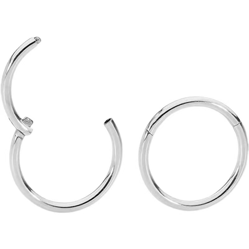 เจาะริมฝีปาก2ชิ้น/ล็อตห่วงห่วง - Body Jewelry Universe บทวิจารณ์และราคา