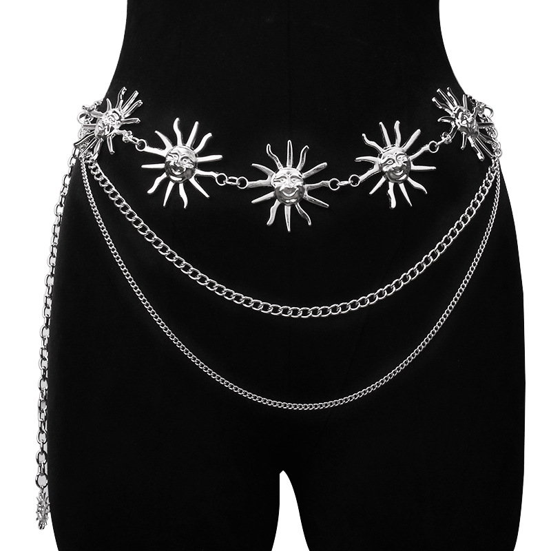 Chunky Multilayer Punk Gothic  - Body Jewelry By The Chain Gang บทวิจารณ์และราคา