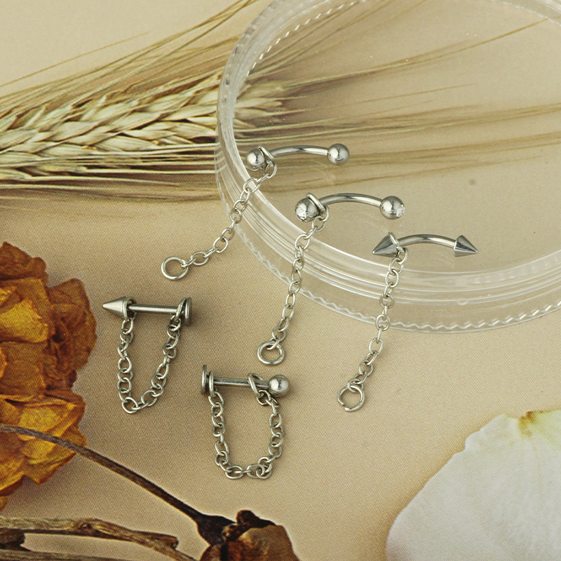 แหวนจุกนม 16G ทำจากเหล็กกล้าผ่ - Body Jewelry Nipple Rings บทวิจารณ์และราคา