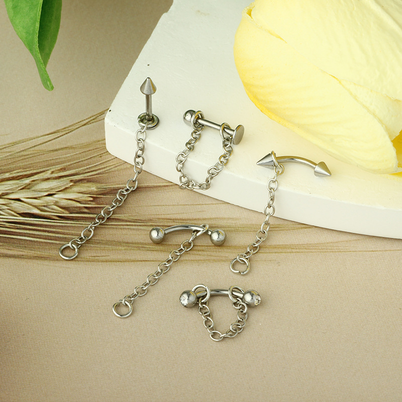 แหวนจุกนม 16G ทำจากเหล็กกล้าผ่ - Body Jewelry Nipple Rings บทวิจารณ์และราคา