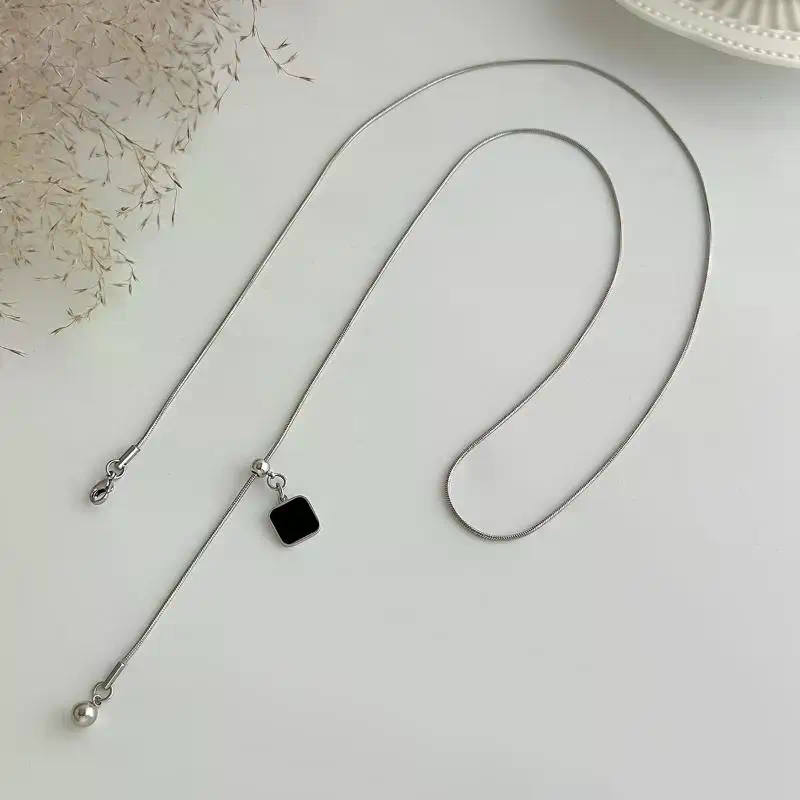สร้อยคอไข่มุกประดับเพชรระยิบระ - Body Jewelry For Backless Dress บทวิจารณ์และราคา