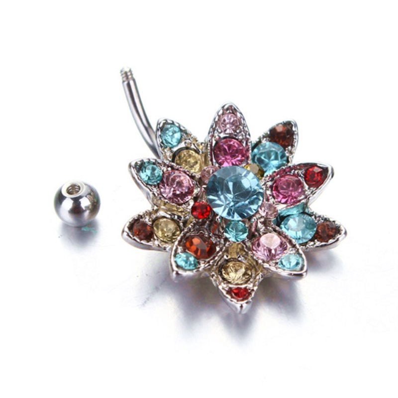 สแตนเลสสตีลคริสตัลคริสตัล Cz แ - Body Jewelry Hot บทวิจารณ์และราคา