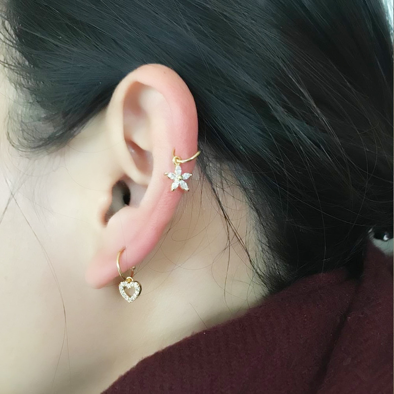 1Pc UniversalแหวนHoop EarringT - Body Jewelry Universe บทวิจารณ์และราคา