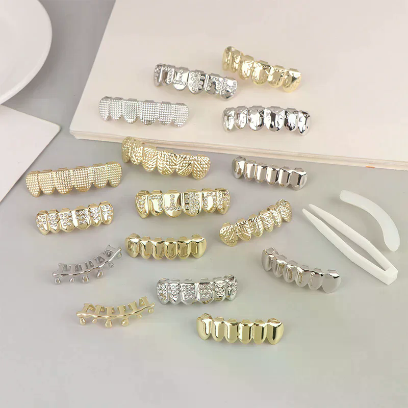 กริลล์ฟันฮิปฮอปเมทัล ครอบฟันบน - Body Jewelry Universe บทวิจารณ์และราคา