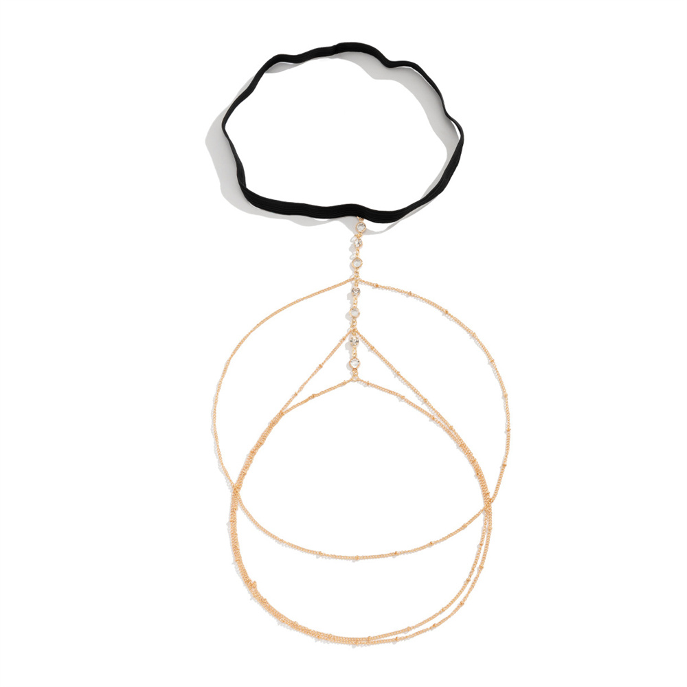 สายรัดขาคริสตัลแบบยืดหยุ่นสไตล - Body Jewelry By The Chain Gang บทวิจารณ์และราคา