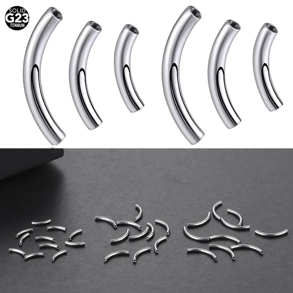 10 ชิ้น/เซ็ต G23 ไทเทเนียมเกลี - Eyebrow Curved Barbell บทวิจารณ์และราคา