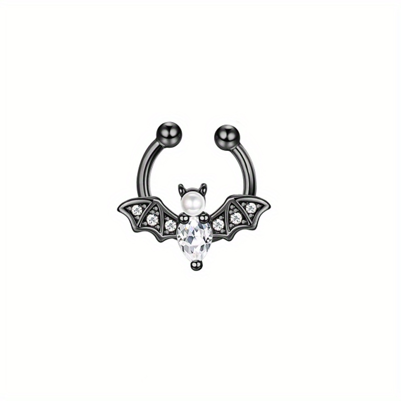 EVISPOL น่ารักฮาโลวีนค้างคาว F - Body Jewelry Nose Ring บทวิจารณ์และราคา