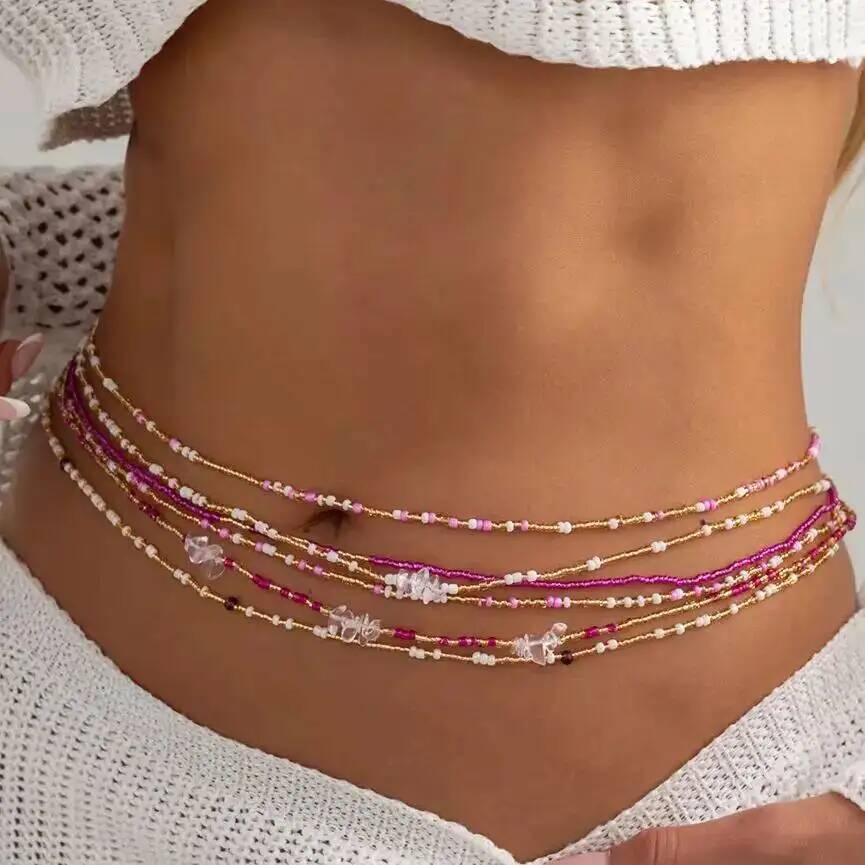 ชุดเครื่องประดับรัดเอวแบบโบโฮ  - Body Jewelry By The Chain Gang บทวิจารณ์และราคา