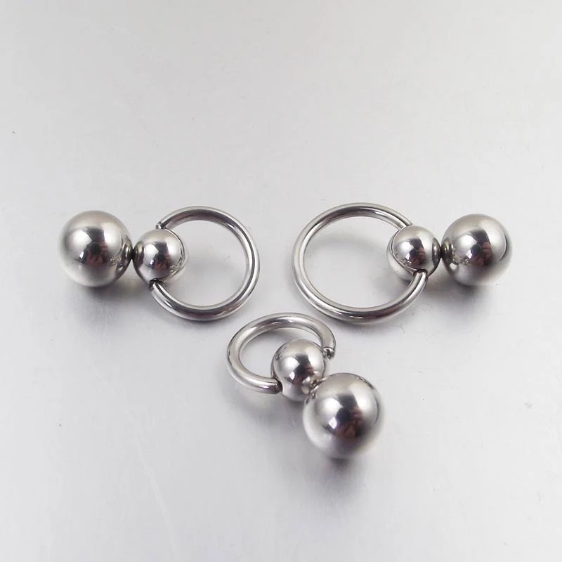 สแตนเลสสตีล Double Ball Cucurb - Nipple Bar Curved บทวิจารณ์และราคา