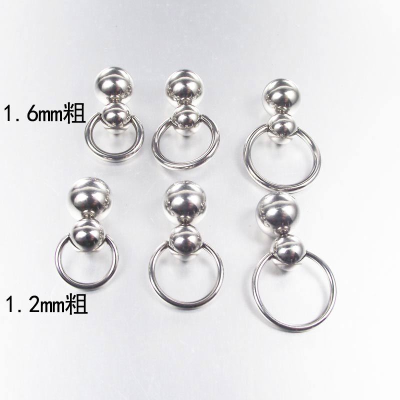 สแตนเลสสตีล Double Ball Cucurb - Nipple Bar Curved บทวิจารณ์และราคา